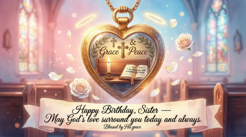 heartfelt christian birthday wishes for sister