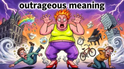 outrageous meaning