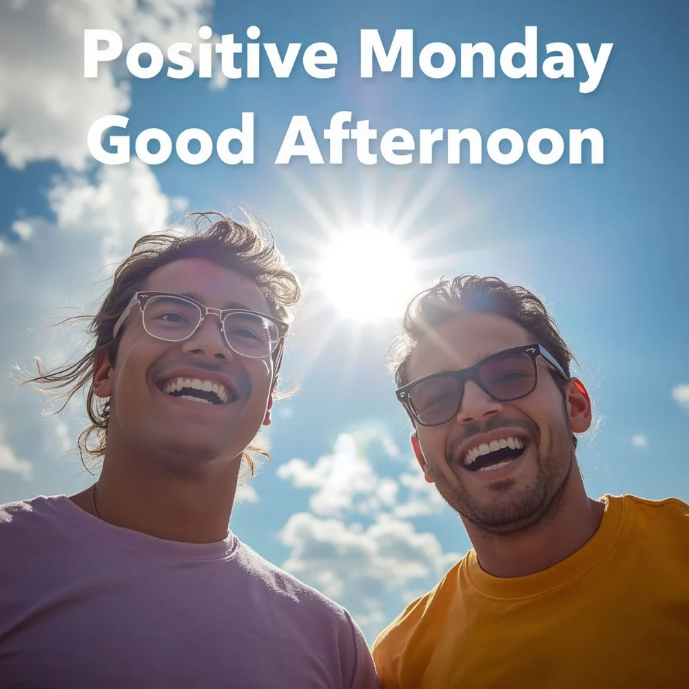 Positive Monday Good Afternoon Wishes