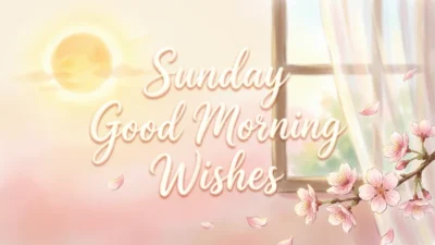 sunday good morning wishes