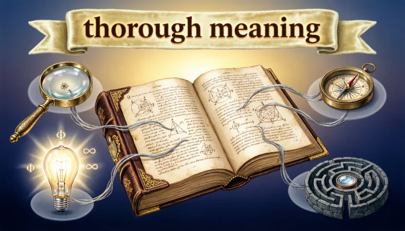 thorough meaning
