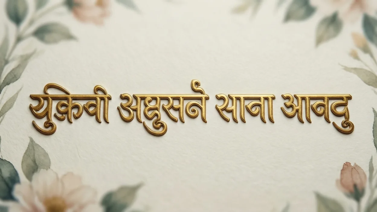Wedding Anniversary Wishes in Sanskrit