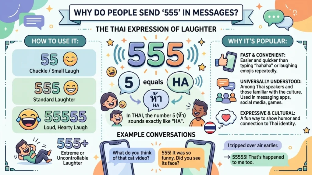 Why Do People Send 555 in Messages?