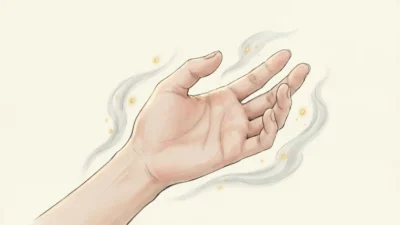 what does it mean when your left hand itches