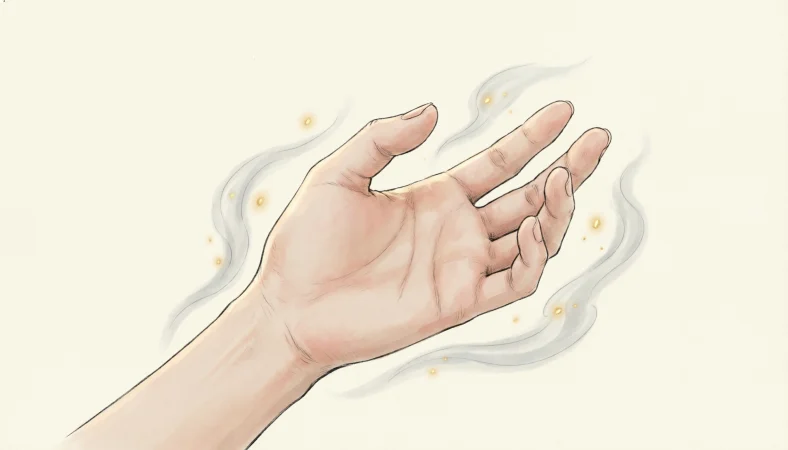 what does it mean when your left hand itches