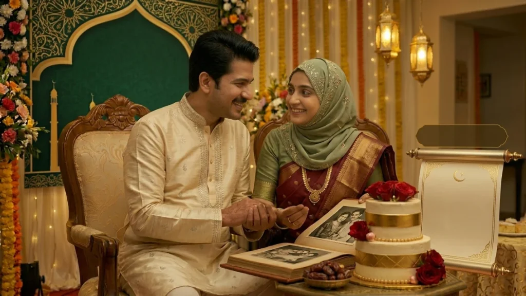 Short Islamic Anniversary Wishes for Husband in Malayalam