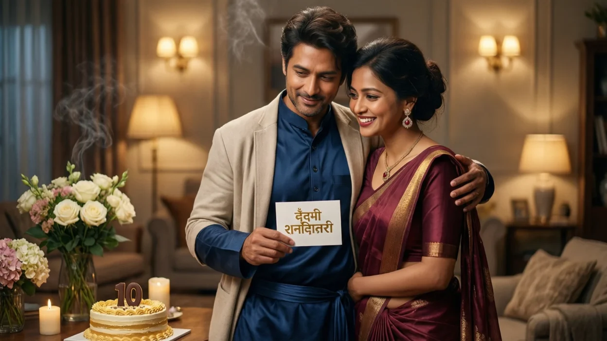 यहां क्लिक करें पत्नी के लिए सबसे प्यारे सालगिरह के शुभकामनाएं हिंदी में For 2026