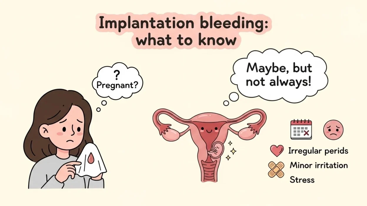 does implantation bleeding mean your pregnant