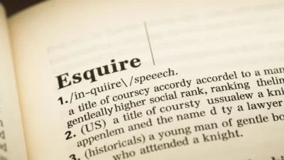 what does esquire mean