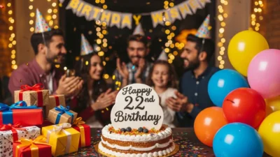22nd birthday wishes