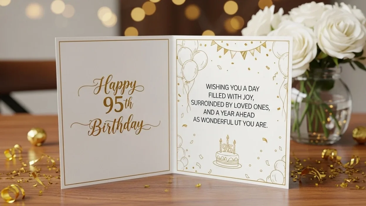 95th birthday wishes