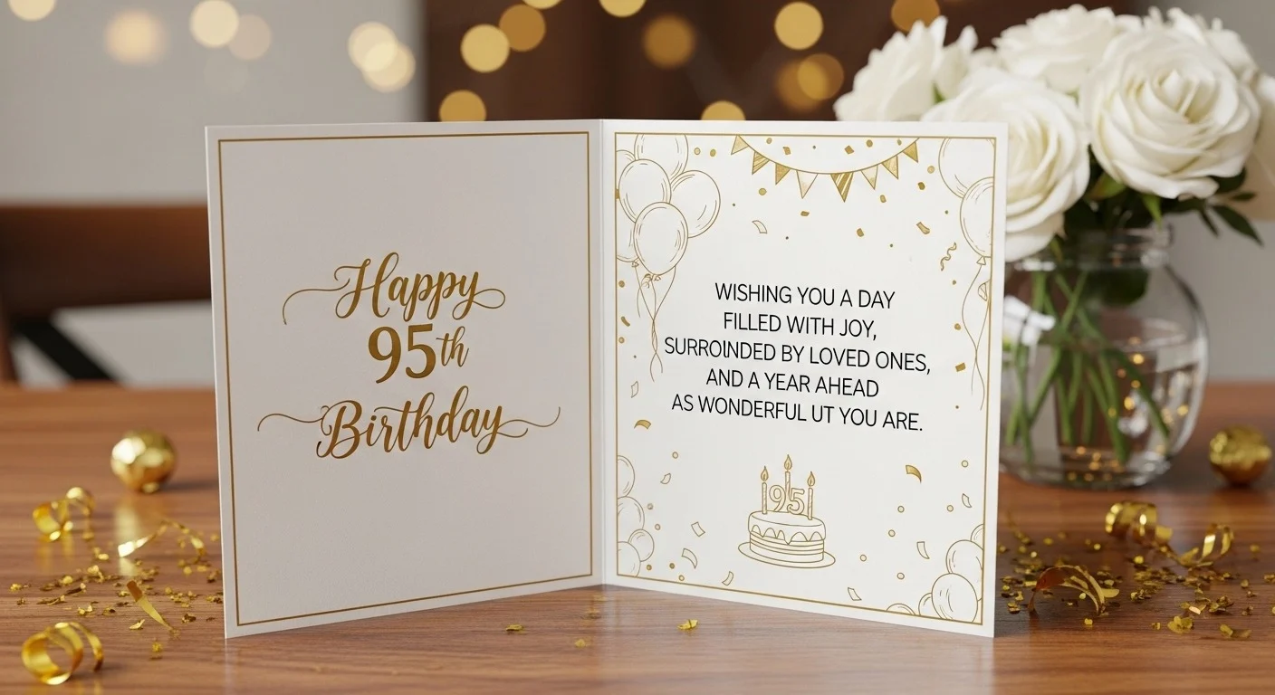Heartwarming 95th Birthday Wishes to Celebrate a Beautiful Life for 2026