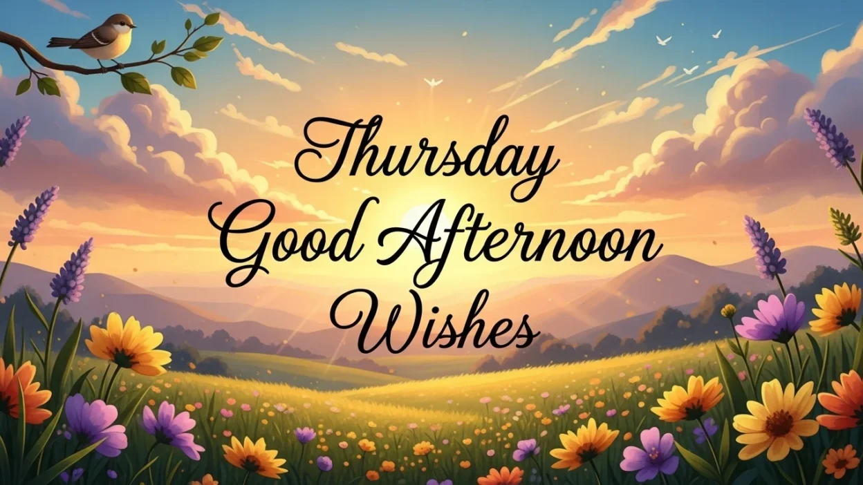 thursday good afternoon wishes