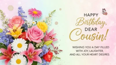 birthday wishes for female cousin
