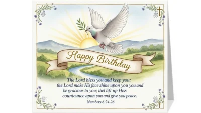 birthday wishes to a christian