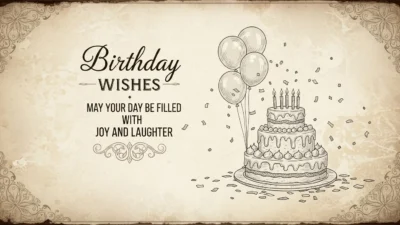birthday wishes vintage