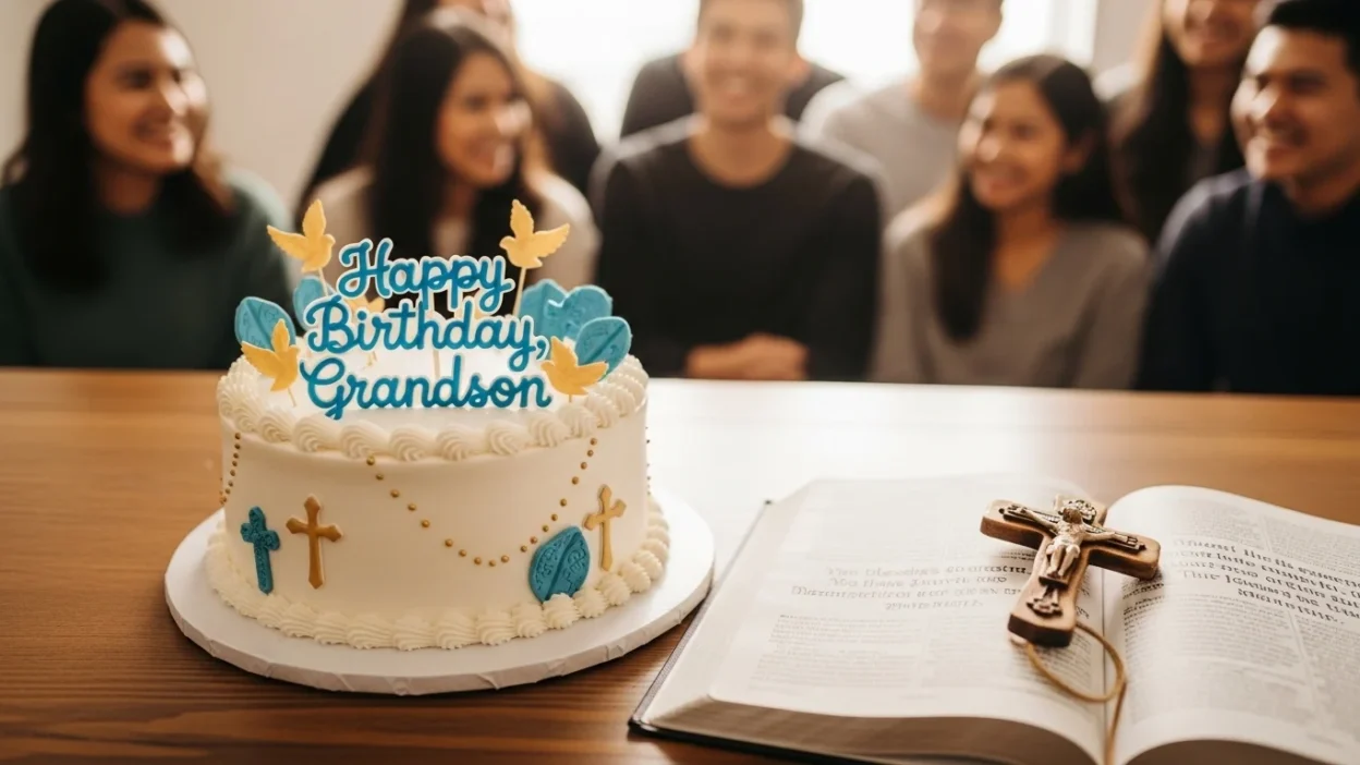 christian birthday wishes for grandson