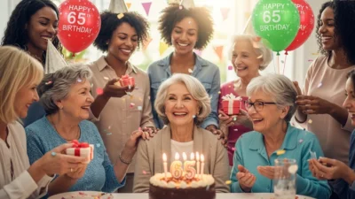 female happy 65th birthday wishes