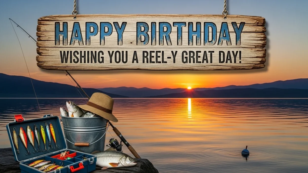 fishing birthday wishes
