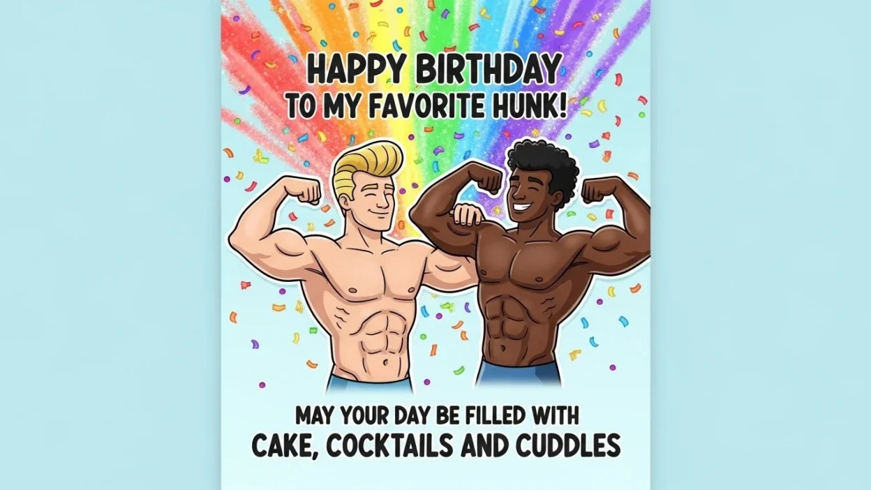 funny birthday gay wishes