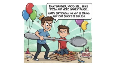 funny birthday wishes for brother