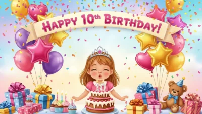 happy 10th birthday wishes for girl