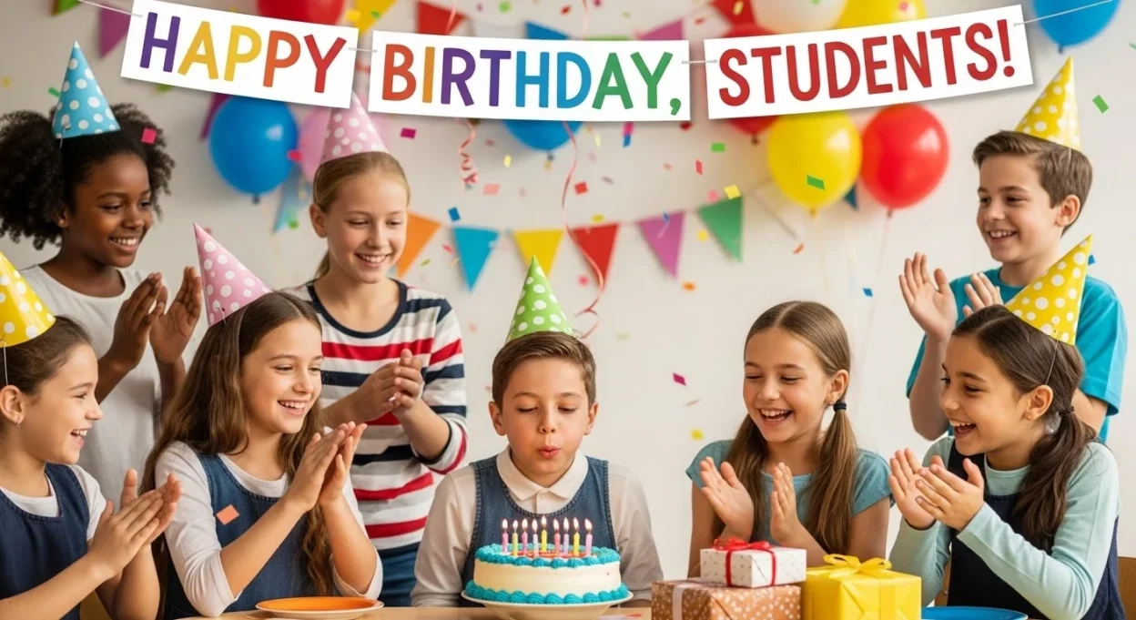 happy birthday wishes for students