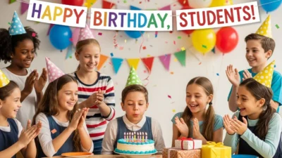 happy birthday wishes for students