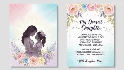 heart touching birthday wishes for daughter from mother