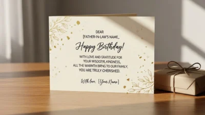 heart touching birthday wishes for father in law