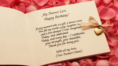 heart touching birthday wishes for girlfriend