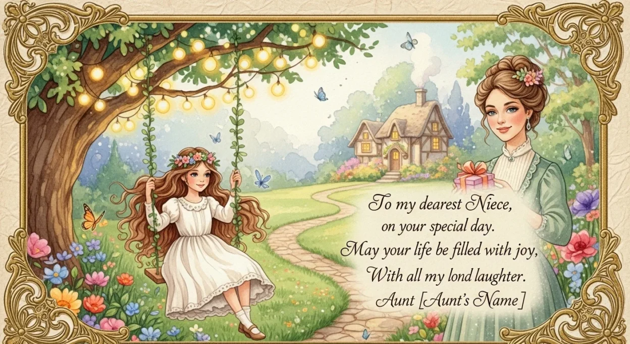 heart touching birthday wishes for niece from aunt