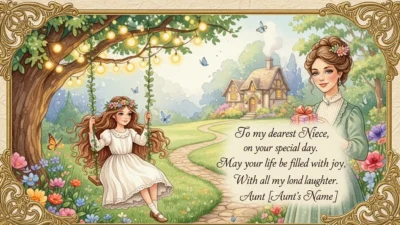 heart touching birthday wishes for niece from aunt