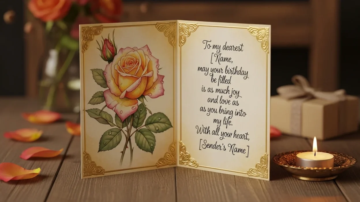 heart touching birthday wishes for special person