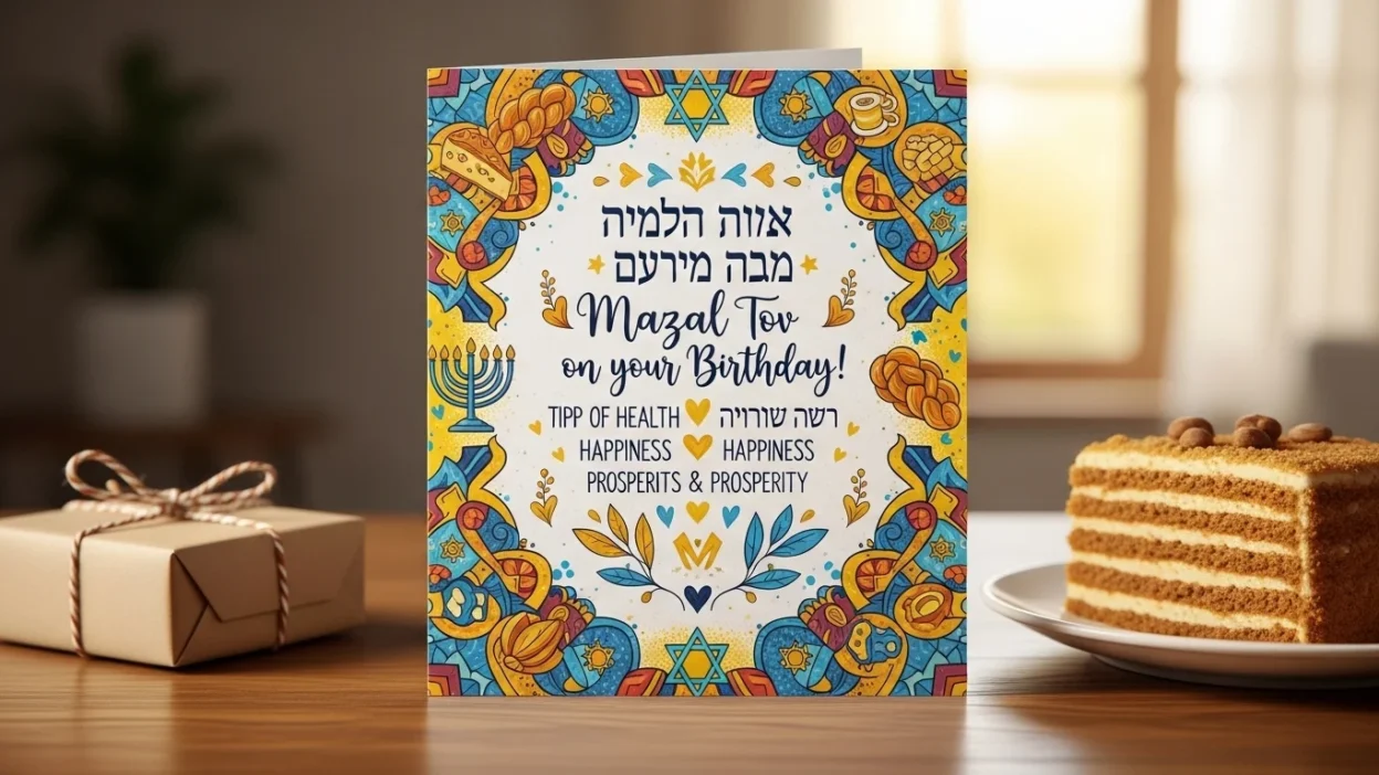 jewish birthday wishes