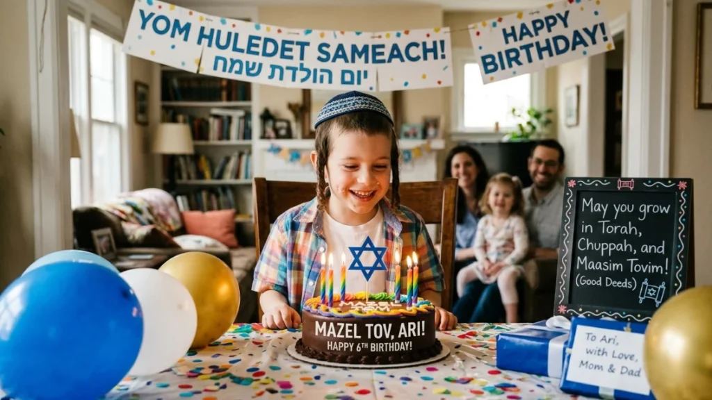 Jewish Birthday Wishes for Children