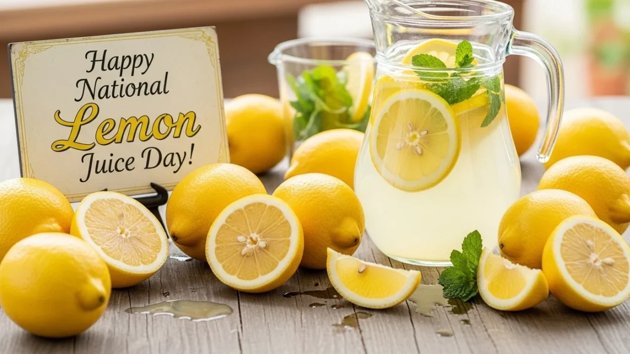 national lemon juice day wishes