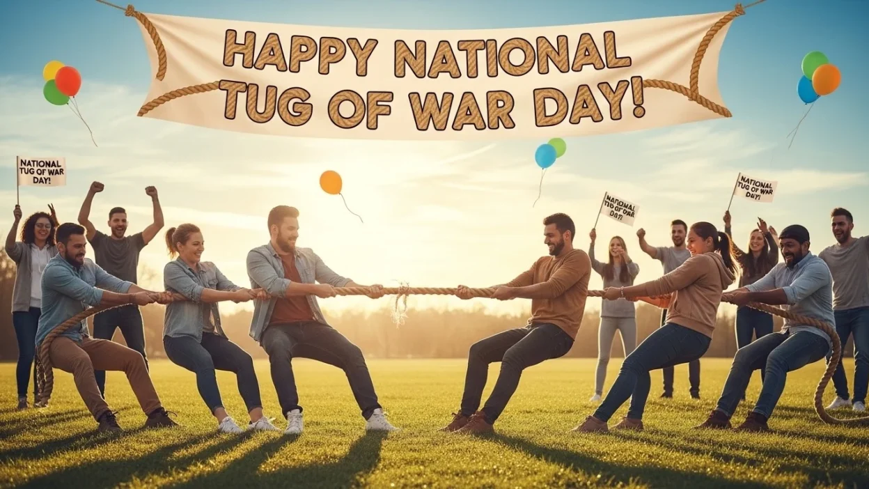 national tug of war day wishes