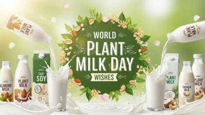 world plant milk day wishes