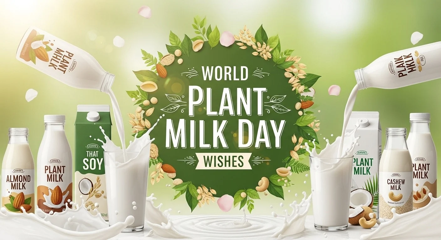 Heartwarming World Plant Milk Day Wishes to Share Goodness for 2026
