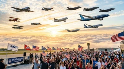 national aviation day wishes