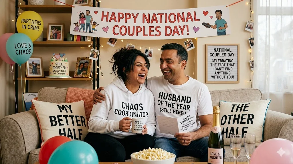Funny National Couples Day Wishes
