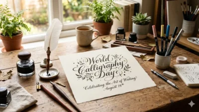world calligraphy day wishes