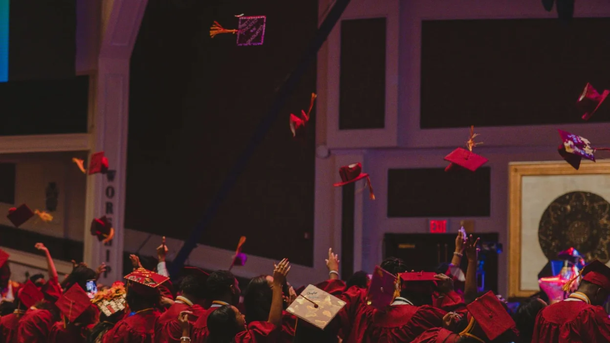 graduation cap celebration