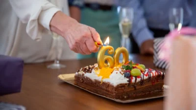 60th birthday cake