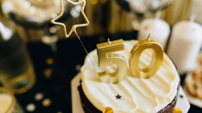50th birthday cake