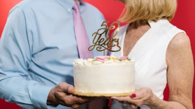 wedding anniversary couple
